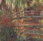 Claude Monet Fardin et Pont Japonais oil painting artist